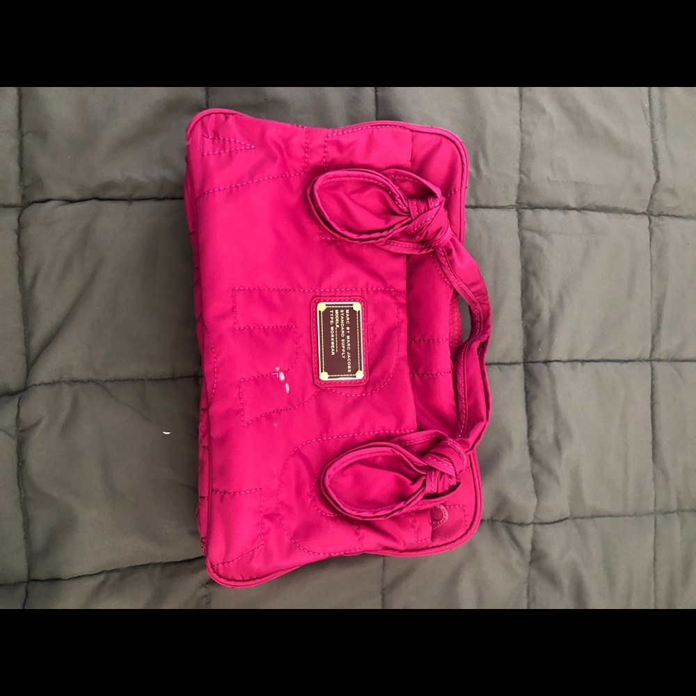 Marc by Marc Jacobs Hot Pink Quilted Travel Tote